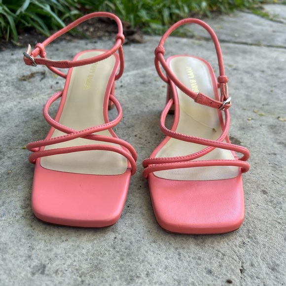 Poppy Barley Harley Heeled Sandal, Cantaloupe, BNWOB, size 9 - Picture 6 of 11